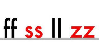 ss ll zz ff  Phonics  Double Letters [upl. by Pattie975]