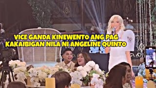 Vice Ganda present sa Kasal ni Angeline Quinto sa nonshowbiz boyfriend Nonrev Daquina [upl. by Attem]