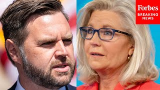 MUST WATCH JD Vance Reacts To Liz Cheney Endorsing Kamala Harris [upl. by Millur]