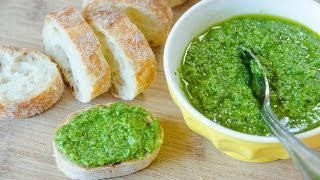 Basil Pesto Recipe [upl. by Anyale156]