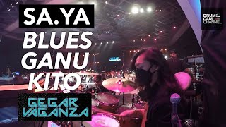 GEGAR VAGANZA 8  SAYA  BLUES TERENGGANU KITA  MINGGU 8  DRUM CAM [upl. by Venuti]