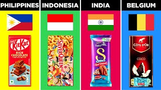 Most Selling And Famous Chocolate From Different Countries  FaceOffFury🔰 [upl. by Corvese]