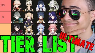 TIER LIST 2024  MELHORES HERÓIS DE CADA FUNÇÃO DO GENSHIN IMPACT [upl. by Ellocin]