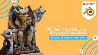 iPhone 13 Pro Lidar vs Polycam Photo Mode  3D Scanning [upl. by Sidman]