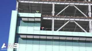 AWS Installation of Unitized Rain Screen [upl. by Australia]