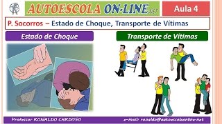 32 PRIMEIROS SOCORROS  Convulsões Choque Transporte Motociclistas Produtos Perigosos [upl. by Wilda]