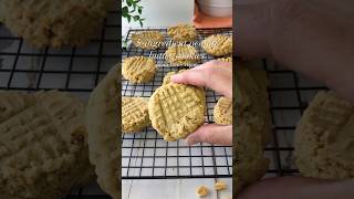 5ingredient Peanut Butter Cookies Recipe peanutbutter cookies [upl. by Rafe]