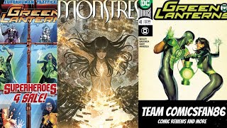 Green Lanterns auf Tinder amp Monstress sucht Zuflucht  Comic Review  DC ComicsImage Comics [upl. by Inafit]