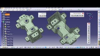 CATIA V5 Tutorial  Advanced Part Design in Catia V5  Mechanical EngineersBIW Sheet metal design [upl. by Malti]