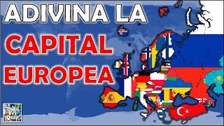 ¿Cuántas quotCAPITALES DE EUROPAquot Conoces TestTrivialQuiz [upl. by Nwahsav]