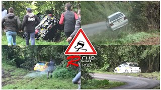 Rallye Charlemagne 2023  Difficult corner Crashs amp Mistakes  by Rcup Vidéo [upl. by Yram196]