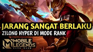 JARANG SEKALI JUMPA ZILONG HYPER DEKAT RANK  KALAU PICK MESTI KENA KECAM  KALAU KENA CARA BERBISA [upl. by Annovahs]