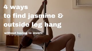 4 Ways to Find Jasmine amp Outside Leg Hang without Inverting [upl. by Airpac312]