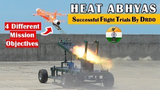 Abhyas Successfully flight Tested By DRDO With 4 different mission objectives hal drdo [upl. by Lessirg]