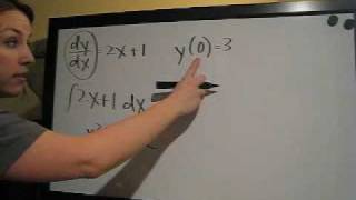 Initial Value Problem KristaKingMath [upl. by Ahsinroc]