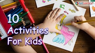 Extracurricular Activities For Kids  Just Learning 10 Activities [upl. by Gerger]