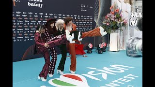 REDDI on the Turquoise Carpet Torino  Eurovision 2022 Host interview [upl. by Altheta]