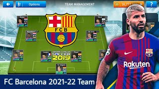 FC Barcelona 202122 Team  DLS 19 [upl. by Atiuqrehs]