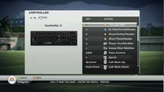 Fifa 12 Controls for Keyboard HD 1080p [upl. by Harbison]