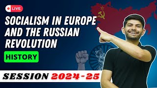 Socialism in Europe and the Russian Revolution  Live Poll Session MIQs and PYQs  Class 9 202425 [upl. by Eelyam841]