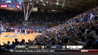 Jim Boeheim Ejected as Syracuse Basketball Loses on Controversial Call at Duke 22214 🏀 [upl. by Hnil390]