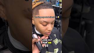 Trolling my buddy haha 😂 HairTutorial NewLook HairDresser HairCut cuttinghair barberstrong [upl. by Anirrehs979]