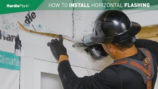 How To Install Horizontal Flashing [upl. by Irahc]