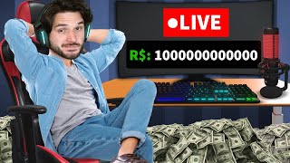 COMO É A VIDA DE UM STREAMER BILIONÁRIO [upl. by Nic109]