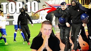 TOP 10 GESTOORDE VOETBAL HOOLIGANS [upl. by Elli897]