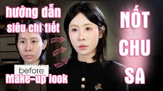 MAKEUP DOUYIN P3  ĐU TREND quotNỐT CHU SAquot và CÁI KẾT  Bí quyết trang điểm nữ sinh trung học [upl. by Merat]