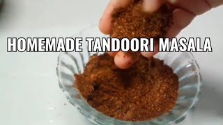 Homemade tandoori masala powder recipeதந்தூரி மசாலாinstant tandoori masala [upl. by Nekcarb]