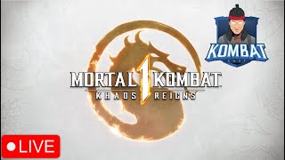 🔴 Live Mortal Kombat 1 Khaos Reigns amp Noob Saibot Kombat Kast LIVE REACTION [upl. by Ahseid190]