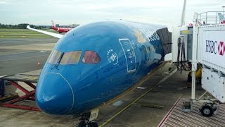 VIETNAM AIRLINES BOEING 7879 BUSINESS CLASS SYDSGN SYDNEY  HOCHIMINH REVIEW [upl. by Malvino739]