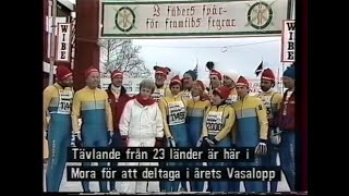 Sweden Today  Vasaloppet April 1986 [upl. by Charlene]