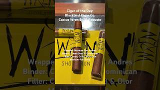 Blackbird Cigar Co Cactus Wren 5x50 Robusto Shorts Short Cigars CigarOfTheDay Cigar SNTB [upl. by Lenra502]