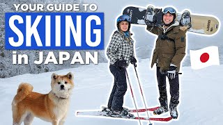 Everything you need to know about SKIING in JAPAN ⛷️❄️ [upl. by Edgar]