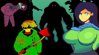 A Horror Game Where Bigfoot Is Trying To Marry or Eat You  HAIRY TREES MASSACRE [upl. by Ylremik]