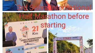 3rd International Half Marathon 2024 before starting  LaitsohpliahSohra [upl. by Manard]