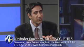 AFIB Navinder Sawhney MD FACC FHRS  New treatment for A Fib [upl. by Elleirad801]