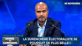 « Soirée de Campagne »  La surenchère électoraliste se poursuit de plus belle [upl. by Dacy654]