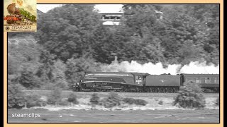 quotMallard 75quot An A4 Pacific Steam Locomotive at 126 mph What did it look like [upl. by Asirb]