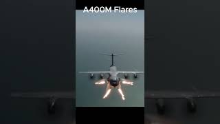 C130 Flares vs A400M Flares [upl. by Baskett]