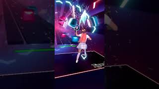 VR Vs Reality Rockefeller Street DANCE BEAT SABER VR TikTok Kpop Songs Mixed Reality Quest 3 mods [upl. by Nnairret]