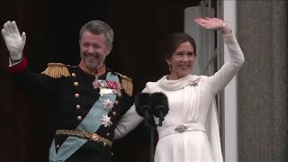 Denmarks King Frederik X takes the throne  REUTERS [upl. by Aba]