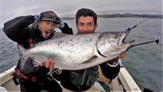 I Still Cannot Believe We Caught This Fish Salmon Redemption [upl. by Malilliw601]