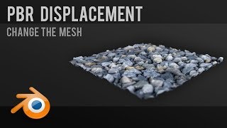 PBR displacement maps in blender [upl. by Ruffo]