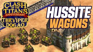 Full Hussite Wagon on Regicide Fortress  CoT vs Dogao [upl. by Solegna]