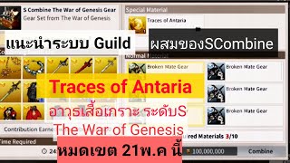 แนะนำวิธีผสมของแบบพิเศษ Spacial Combine โดยใช้ Traces of Antaria อาวุธเสื้อเกราะ The War of Genesis [upl. by Onibla661]