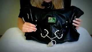 Shopping Channel PursesBags Demonstration RP Soft Spoken Soft Hands Leather Crinkling [upl. by Nirtiac956]