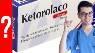 KETOROLACO para que sirve el ketorolaco Y MAS 💊 Antiinflamatorios para aliviar el dolor [upl. by Eidna808]